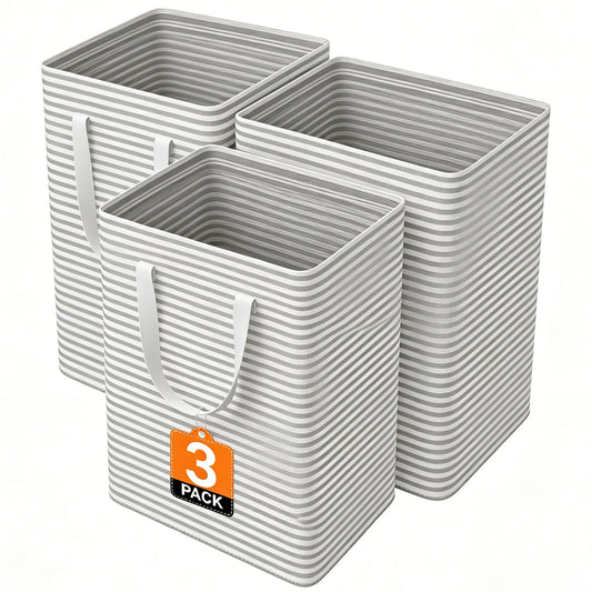 Waterproof Laundry Hamper with Reinforced Handles