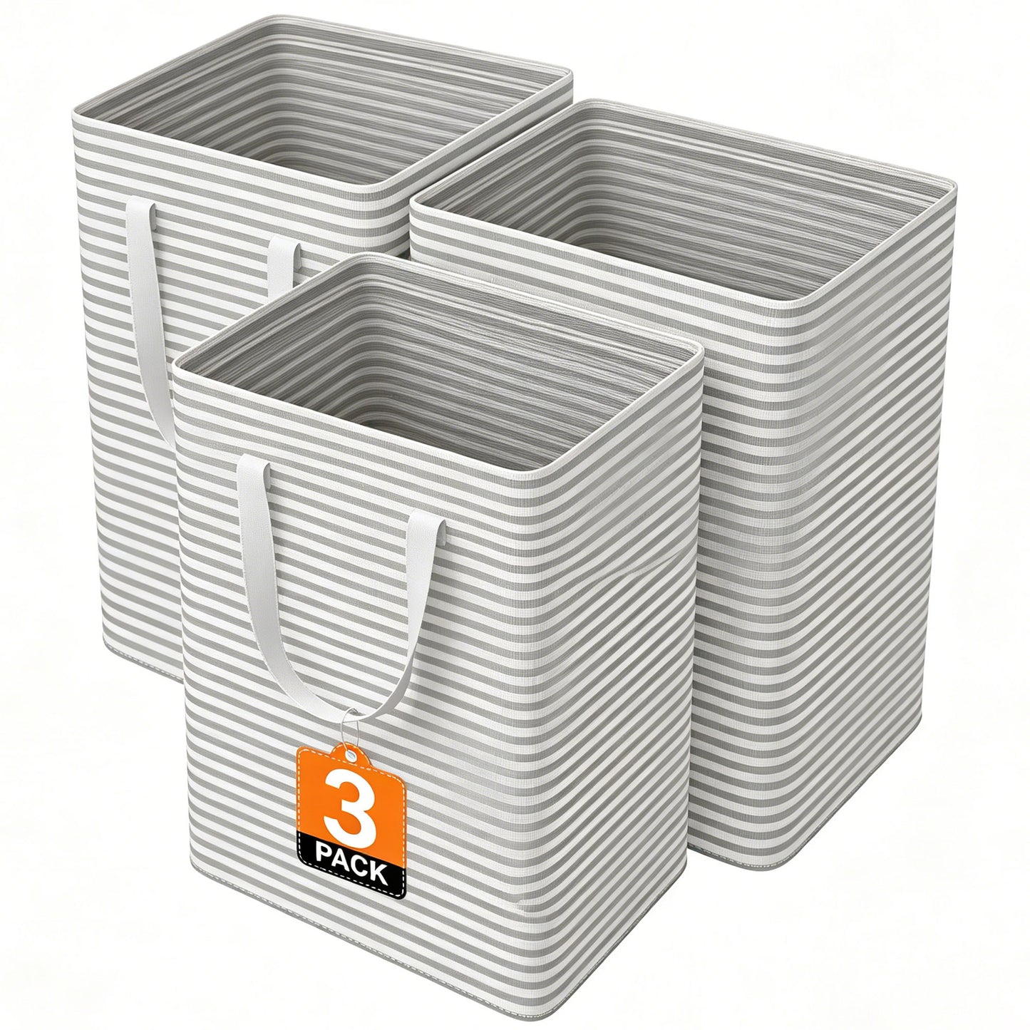 Waterproof Laundry Hamper with Reinforced Handles