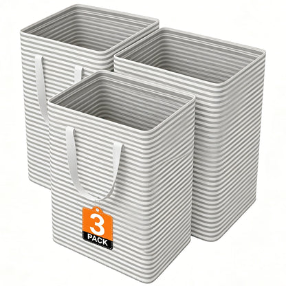 Waterproof Laundry Hamper with Reinforced Handles