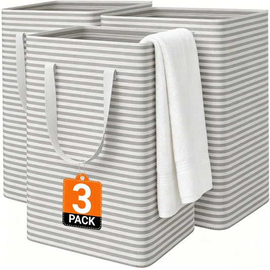 Waterproof Laundry Hamper with Reinforced Handles